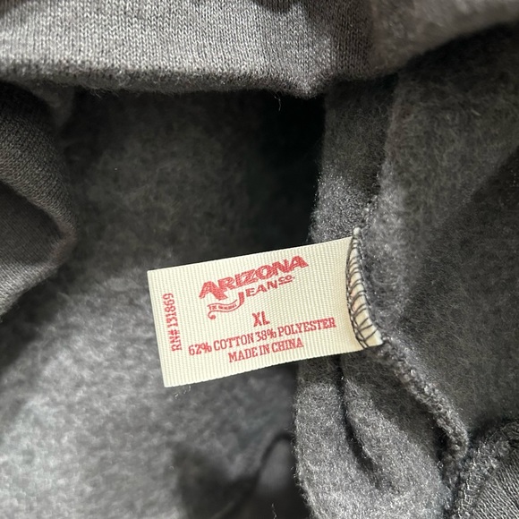Arizona Jean Company Grommet Sleeve Ties Sweatshirt Top Size:XL, NEW - Picture 5 of 6